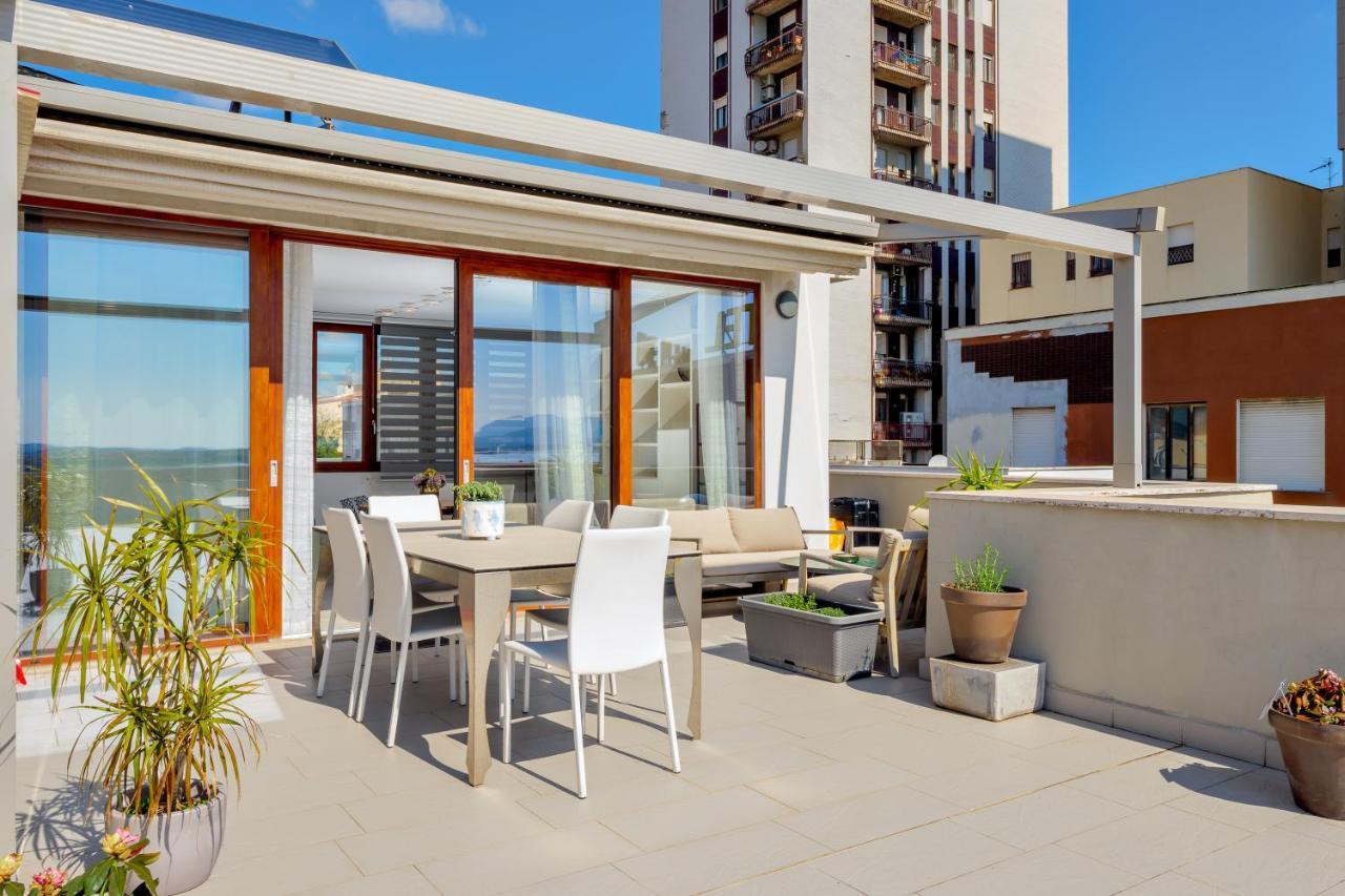 Ferienwohnung Window On The Sea Olbia Exterior foto